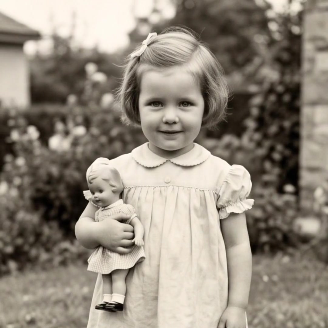 A treasured vintage photo - the starting point for many memorial videos